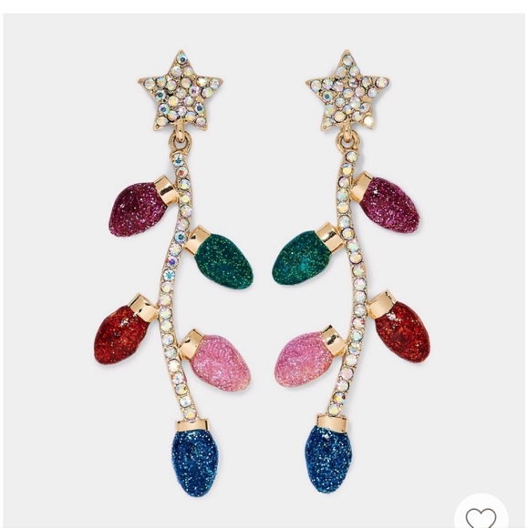 Sugarfix by Baublebar Let's Get Lit Drop Earrings NWT - Picture 2 of 8